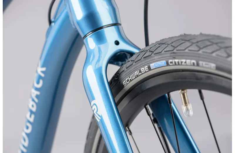 2021 Ridgeback Element Hybrid Bike in Blue-6